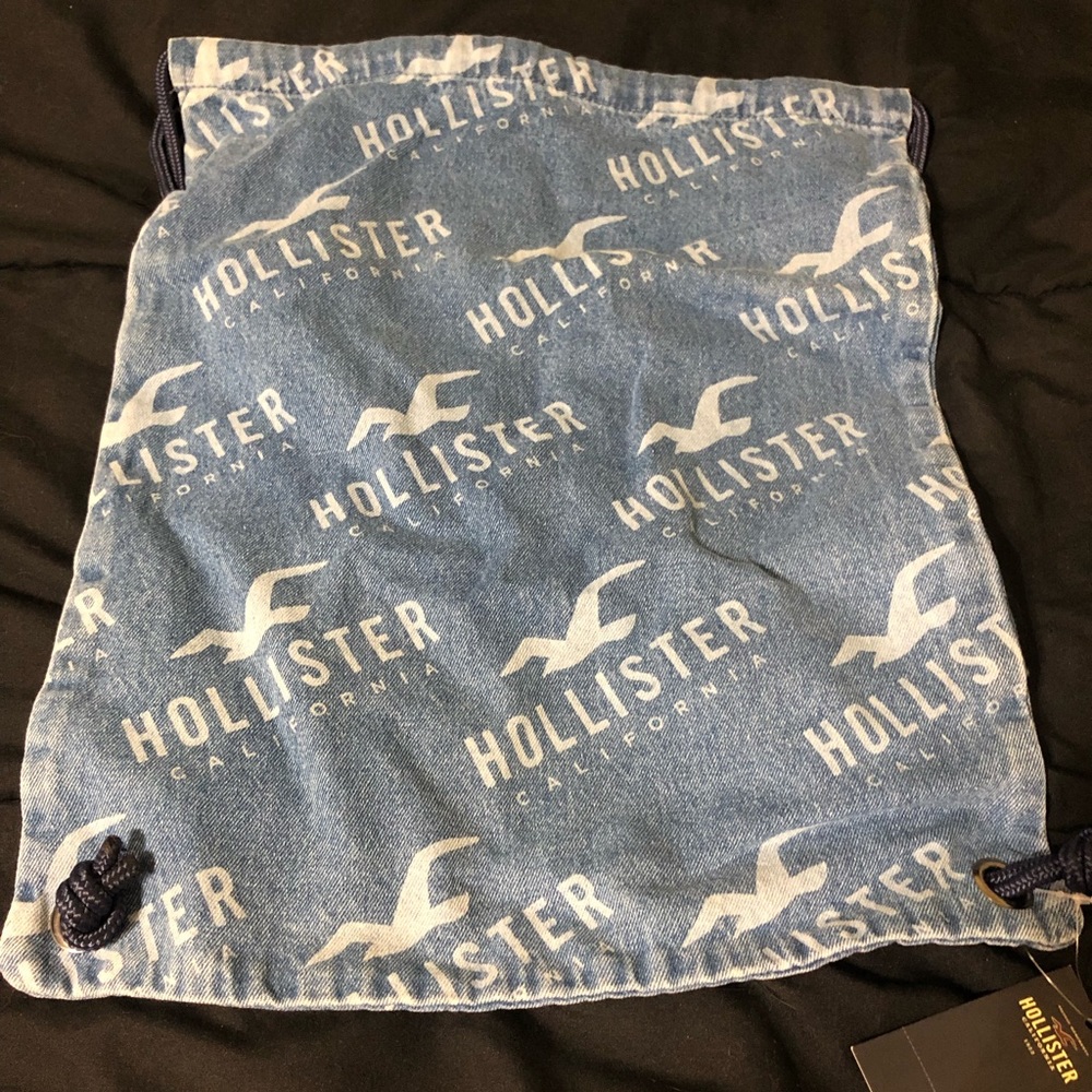 Hollister Co. Jean Drawstring Bag - Picture 3 of 3